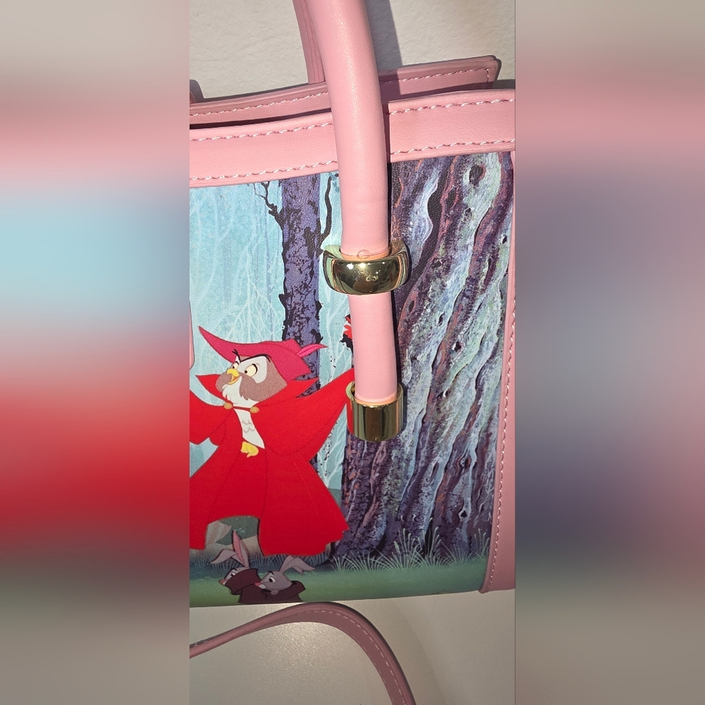 ⭐️Loungefly Disney Sleeping Beauty Crossbody Bag And Matching Wallet - Picture 11 of 15